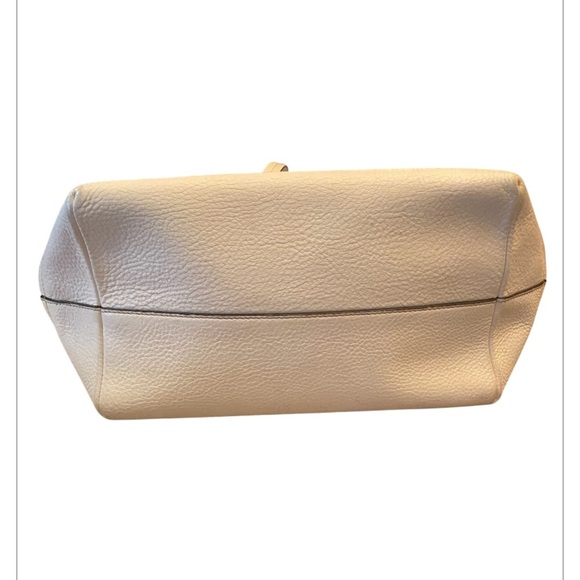 Furla Cream Perforated Tote Bag - Picture 8 of 16